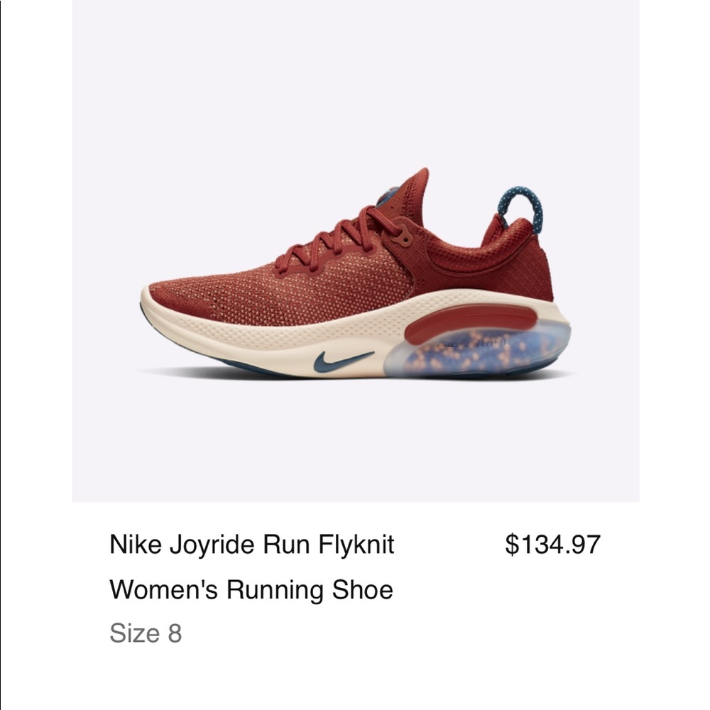 Nike Joyride Flyknit Size 8